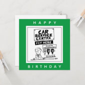 Carte Mécanique du centre de service automobile et amort (Devant/Arrière en situation)