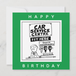 Carte Mécanique du centre de service automobile et amort