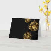 Carte Mécanisme d'horlogerie (Fleur jaune)