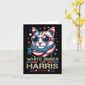 Carte Mecs Pour Kamala Harris Enfless Chat Lady Pour Kam (Fleur jaune)