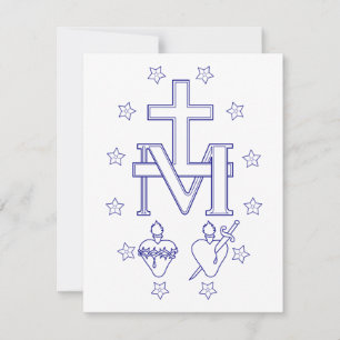 Carte Médaille de Notre-Dame des Grâces