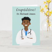 Carte Médecin Avatar personnalisé (Fleur jaune)