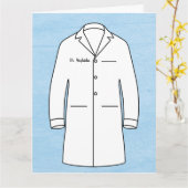 Carte Médecin Médecin Merci de soins aux patients (Fleur jaune)