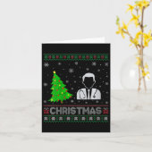 Carte Médecine des femmes Noël Arbre éclairage laide Noë (Fleur jaune)