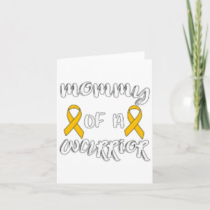 Carte Médecine Du Cancer De L'Enfance Mum D'Un Guerrier