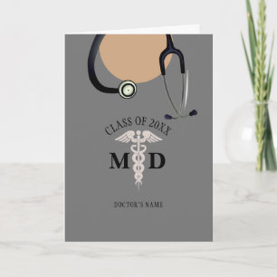 Carte Médecins Graduation Médicale Scrub Top Personnalis