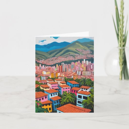 Carte Medellin Colomiba (Devant)