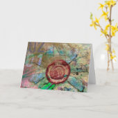 Carte Médias mixtes et fleurs numériques, bien s'amélior (Fleur jaune)