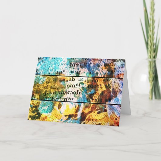 Carte Médias mixtes et jeux numériques, Anniversaire (Devant)