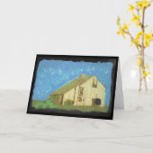 Carte Médias mixtes Grange (Fleur jaune)