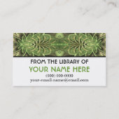 Carte médiatique personnalisée pour la maison d'ét (Devant)