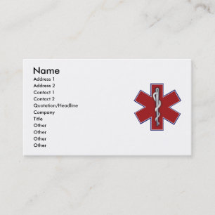 Carte Médicale de profil