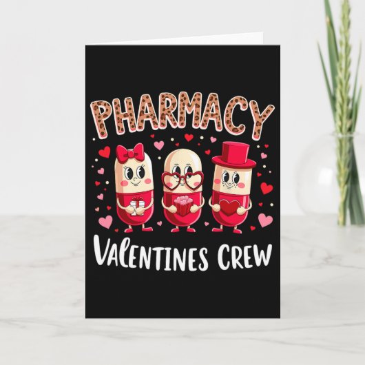 Carte Médicaments de l'équipe de la Saint-Valentin de la (Devant)