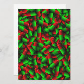 Carte médicaments pour pilules rouges (Devant / Derrière)