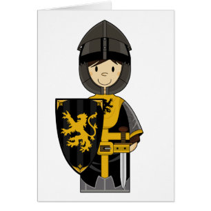 Carte médiévale de chevalier