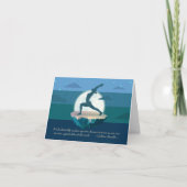 Carte Méditation de l'enseignant de Yoga Pose Citation d (Devant)