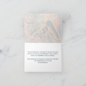 Carte Méditation Rouge Mandala Namaste Anniversaire spir (Intérieur)