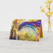 Carte Méditations et couleurs_ (Fleur jaune)