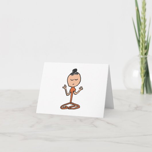 Carte Méditer bouddhiste (Devant)