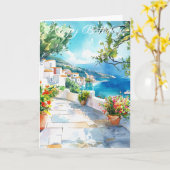 Carte Mediterranean Summer (Fleur jaune)