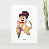 Carte Meerkat (Dos)