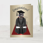 Carte Meerkat Graduate (Devant)