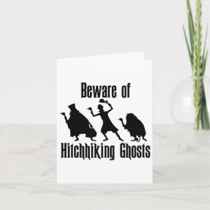 Carte Méfiez-Vous Des Fantômes D'Halloween Drôle