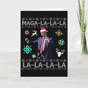 Carte Méga La La La Donald Trump Président 47 Danse Laid