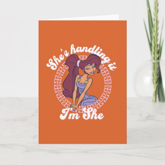 Carte Megara - She's Handling It, I'm She Card (Devant)