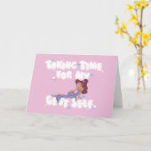 Carte Megara - Taking Time For My Best Self Card (Fleur jaune)