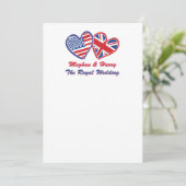 Carte Meghan et le Mariage royal de Harry (Debout devant)