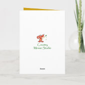 Carte Meilleur Ami Anniversaire Poème Chickadee & Sunflo (Dos)