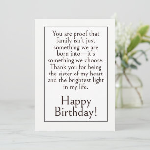 Carte Meilleur ami anniversaire, Vœu simple minimaliste