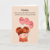 Carte Meilleur ami bizarre (Devant)