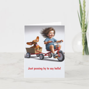 Carte Meilleur ami Dachshund