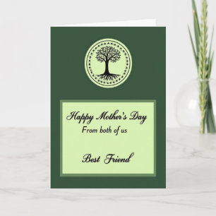 Carte Meilleur Ami de Forest Green