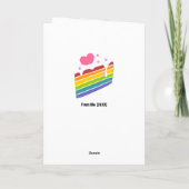Carte Meilleur Ami Gay Anniversaire (Dos)