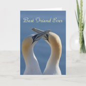 Carte Meilleur Ami Jamais Bestie Photo (Devant)