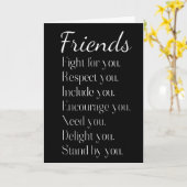 CARTE *MEILLEUR AMI* NE FAIS PAS FÊTE SANS MOI ANNIVERSA (Fleur jaune)