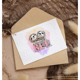 Carte Meilleur Ami Pour Partir À La Fente Hug Monogramme