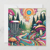 Carte Meilleur anniversaire par Par | Retro Disk Golf (Devant)