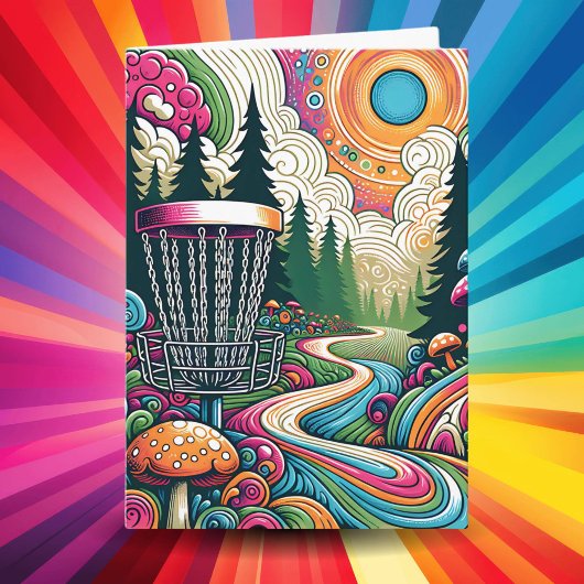 Carte Meilleur anniversaire par Par | Retro Disk Golf