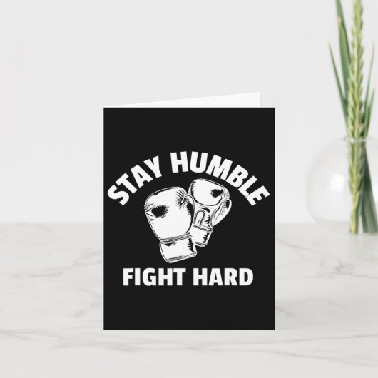 Carte Meilleur Art De Boxe Pour Enfants Hommes Femmes Ga (Devant)