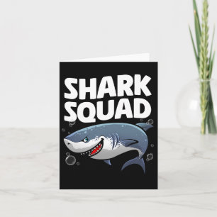 Carte Meilleur art de requin pour garçons filles enfants