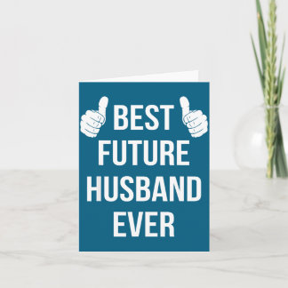 Carte Meilleur au futur mari mari fiancé