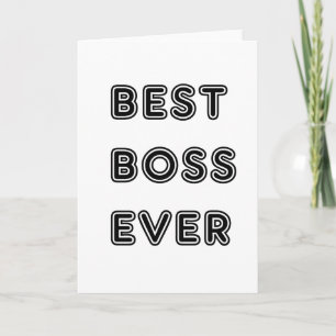 Carte Meilleur Boss jamais