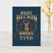 Carte Meilleur Buckin Pops jamais (Fleur jaune)