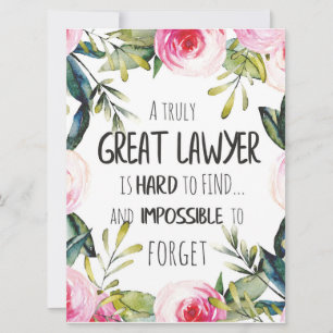 Carte Meilleur cadeau d'avocat Grande idée de cadeau pou