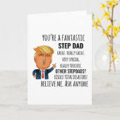 Carte Meilleur Cadeau pour Beau-Père (Fleur jaune)