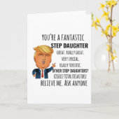 Carte Meilleur Cadeau pour Belle Fille (Fleur jaune)